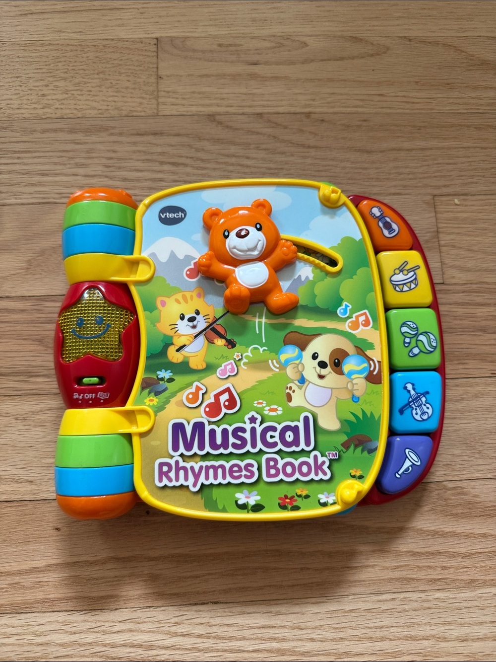 VTech Musical Rhymes Book - Multicolor Interactive Learning Toy